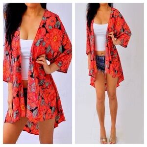 Floral Kimono Cardigan